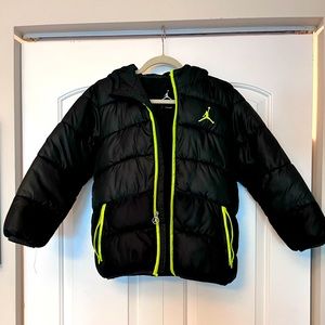 Boys puffy Jordan winter jacket
